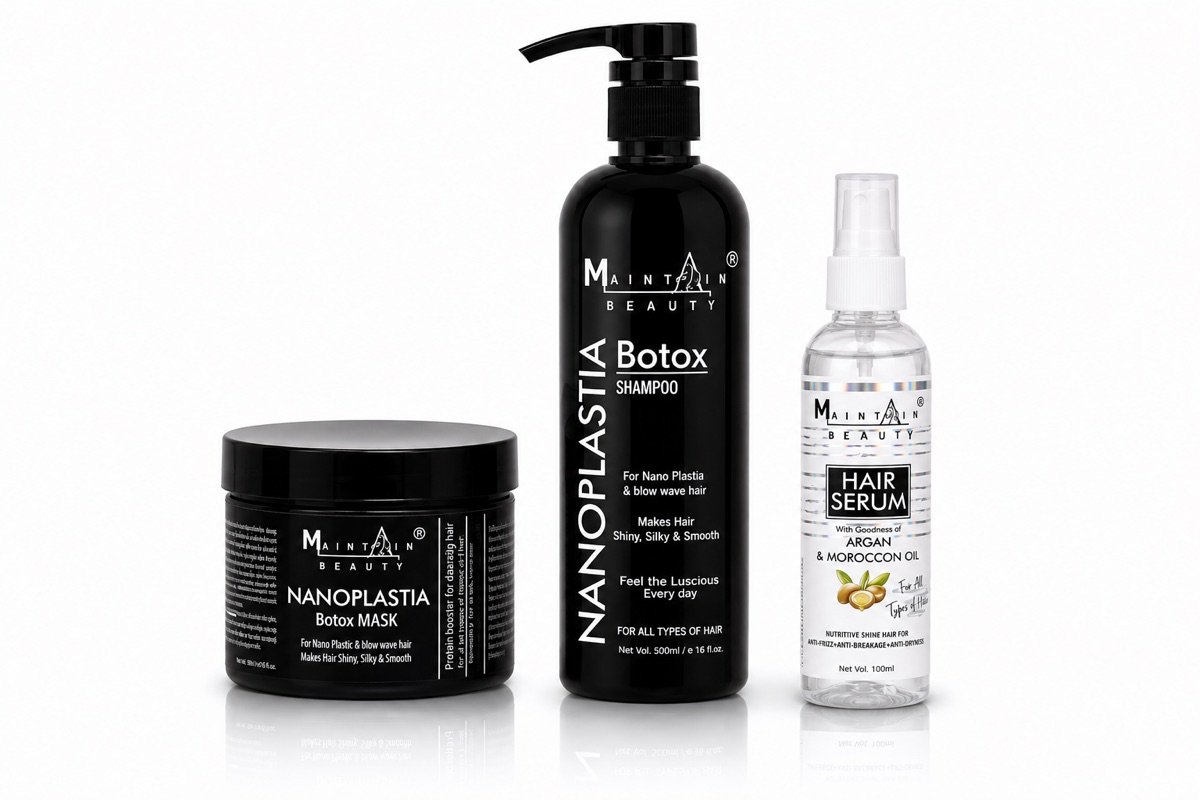 Hair Care Trio Premium — Shampoo, Serum & Mask